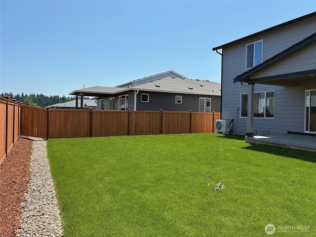 12707 172nd Avenue Ct E Unit 135, Bonney Lake, WA 98391 - view of yard featuring a cooling unit and a patio