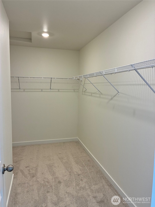 12707 172nd Avenue Ct E Unit 135, Bonney Lake, WA 98391 - walk in closet featuring carpet