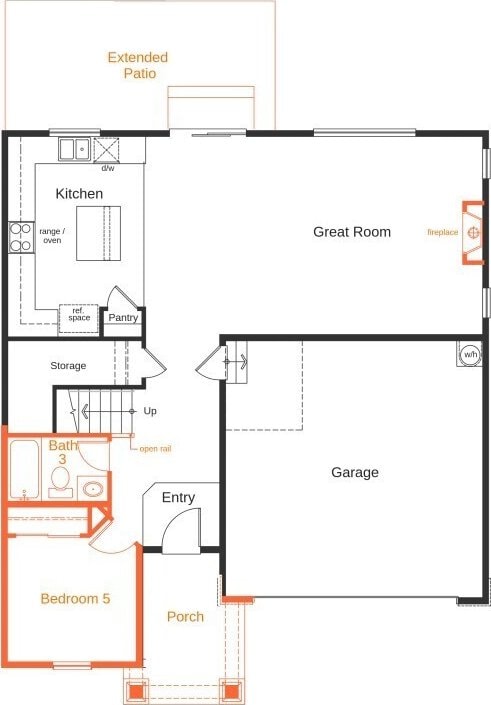 12707 172nd Avenue Ct E Unit 135, Bonney Lake, WA 98391 - room layout