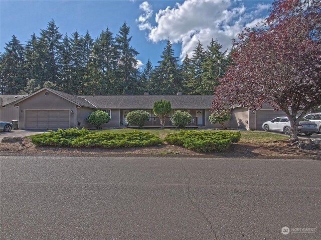 view of front of house featuring an attached garage and concrete driveway