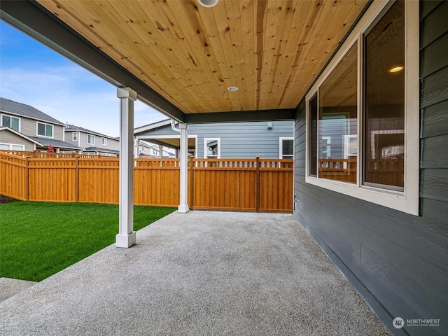 view of patio / terrace