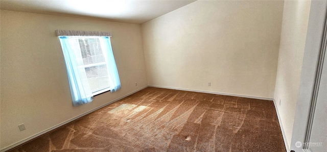 carpeted empty room with a wealth of natural light