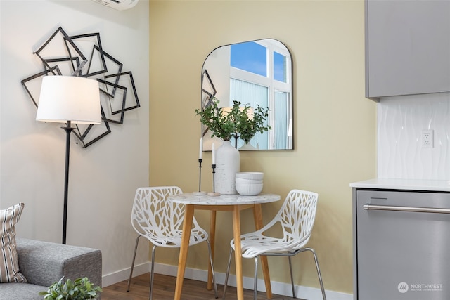 1325 NW 85th St, Seattle, WA 98117 - dining space with hardwood / wood-style floors