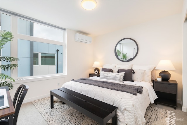 1325 NW 85th St, Seattle, WA 98117 - carpeted bedroom with a wall mounted AC