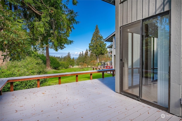 2879 N Nugent Rd Unit H8, Lummi Island, WA 98262 - view of wooden deck