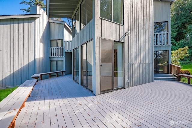 2879 N Nugent Rd Unit H8, Lummi Island, WA 98262 - view of wooden terrace