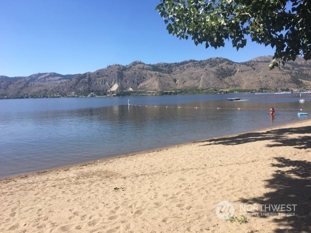 property view of water with a mountain view