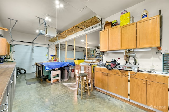 kitchen featuring tile counters