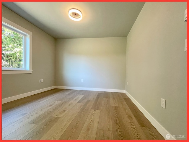 bonus room featuring light wood-type flooring