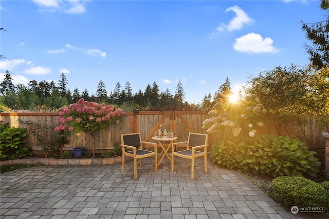 view of patio / terrace