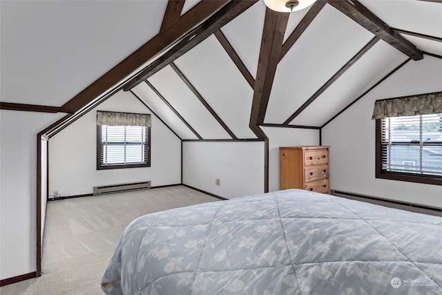 3224 SW Scenic Heights St, Oak Harbor, WA 98277 - bedroom with a baseboard heating unit, carpet floors, and a baseboard radiator