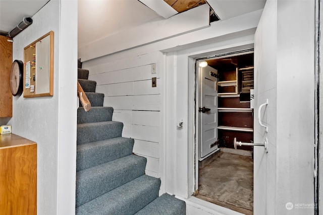 3224 SW Scenic Heights St, Oak Harbor, WA 98277 - stairway with concrete flooring