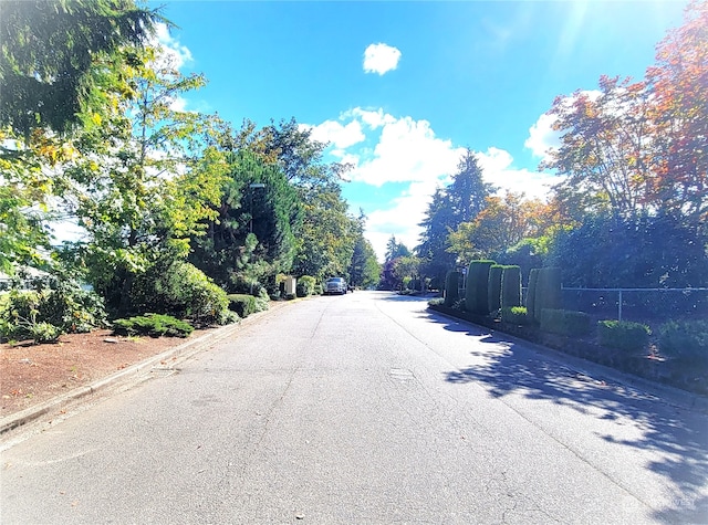 view of street