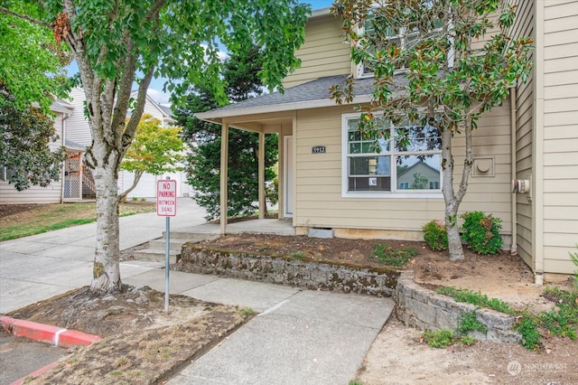 view of bungalow-style house