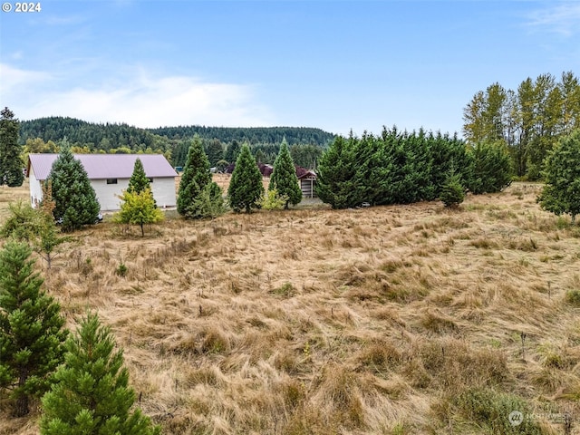 exterior space featuring a rural view