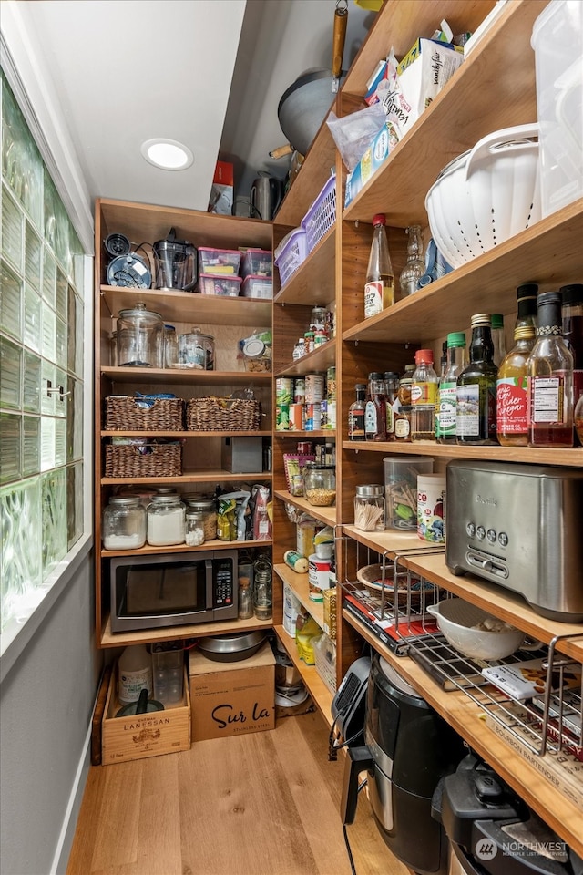 view of pantry