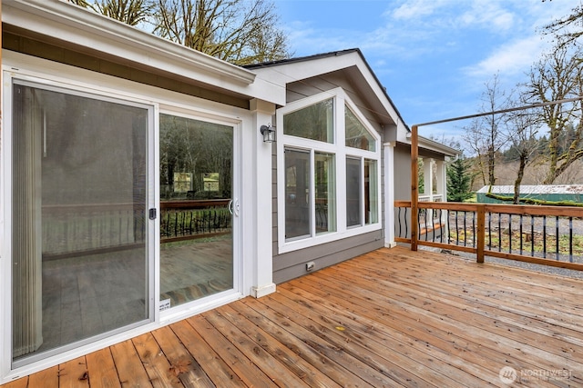 1955 Abernathy Creek Rd, Longview, WA 98632 - view of deck