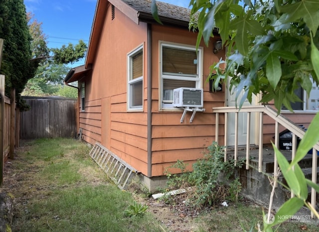 view of side of property