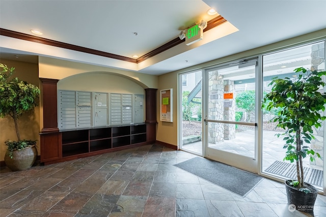 view of community lobby