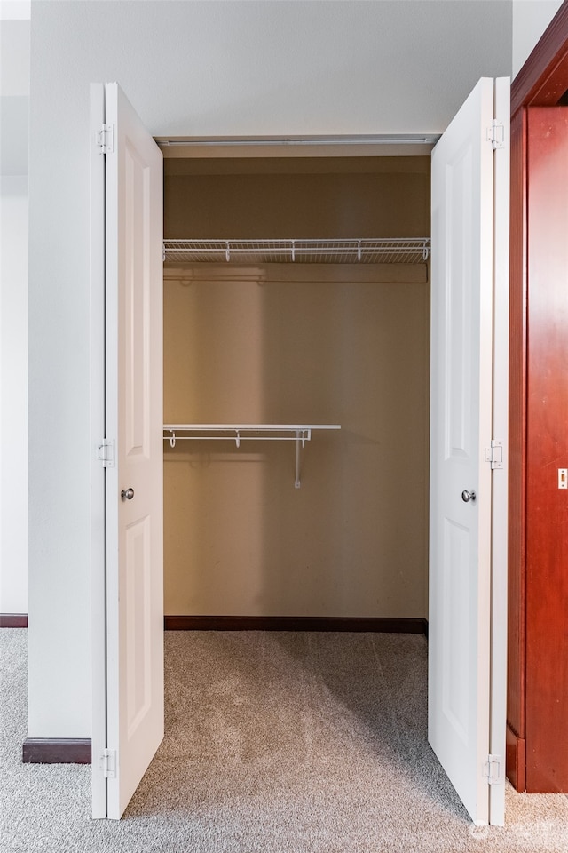 view of closet