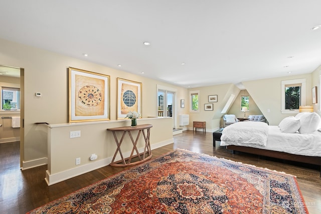 1406 Mcgilvra Blvd E, Seattle, WA 98112 - bedroom featuring dark wood-type flooring