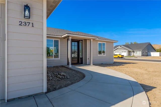 view of entrance to property