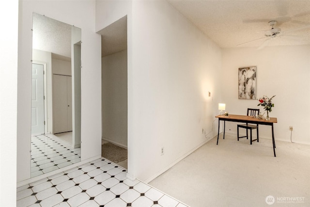 31717 48th Ln SW Unit A, Federal Way, WA 98023 - hall with tile patterned floors and baseboards