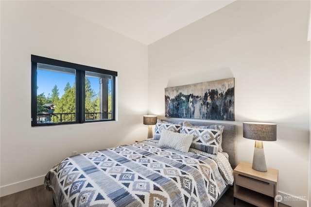 3760 Suncadia Trl Unit 313, Cle Elum, WA 98922 - bedroom with wood finished floors and baseboards
