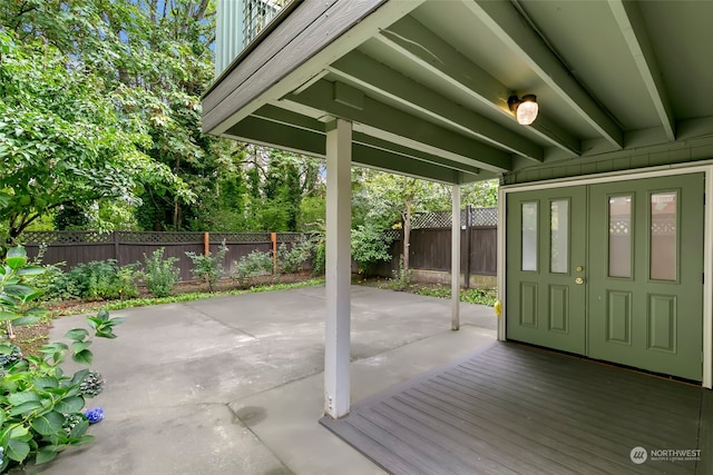 view of patio / terrace