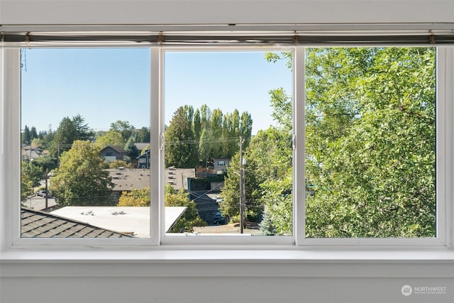 doorway to outside featuring plenty of natural light