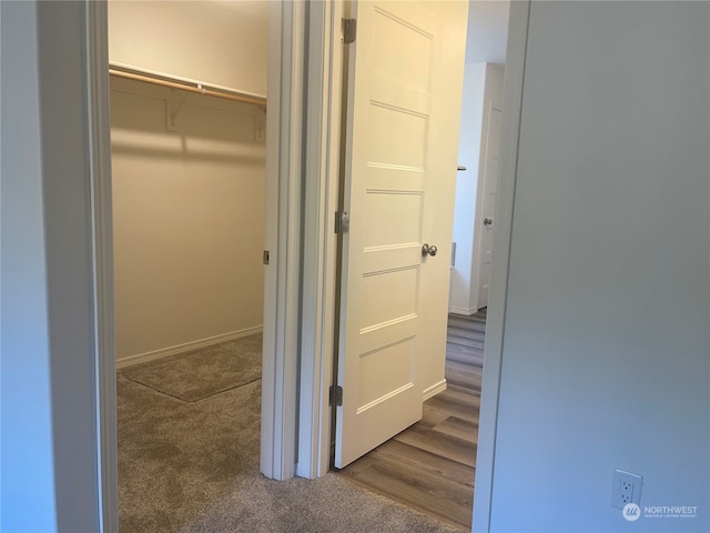 view of closet