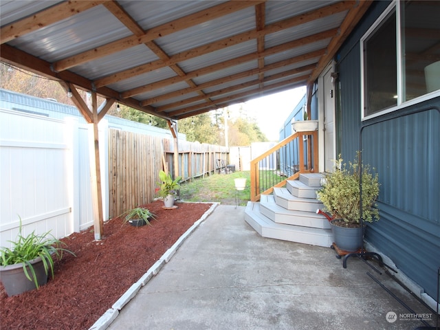 view of patio / terrace