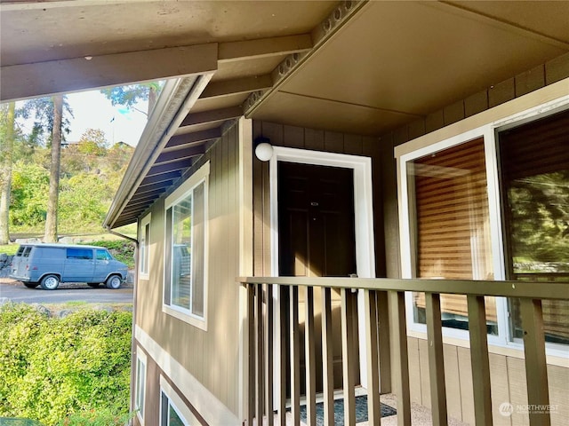 view of property entrance