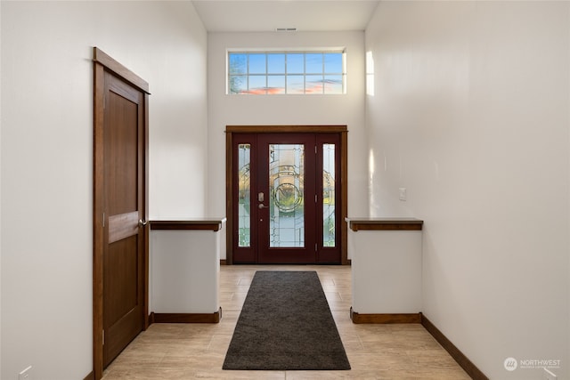 view of entrance foyer