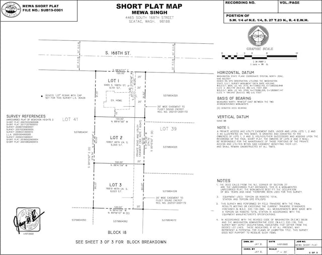 4475 S 168th St, Seatac WA, 98188 land for sale