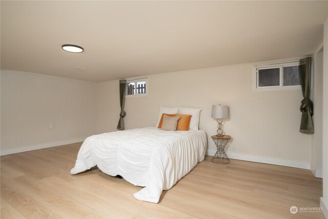 4109 N Huson St, Tacoma, WA 98407 - bedroom with light wood finished floors and baseboards