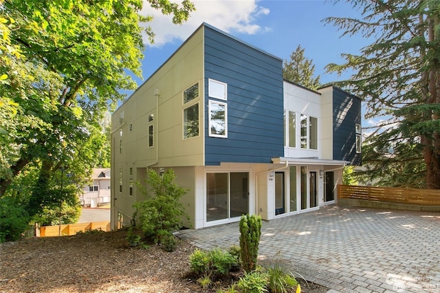 view of rear view of house