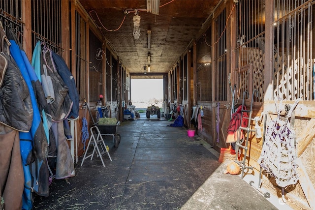 view of stable