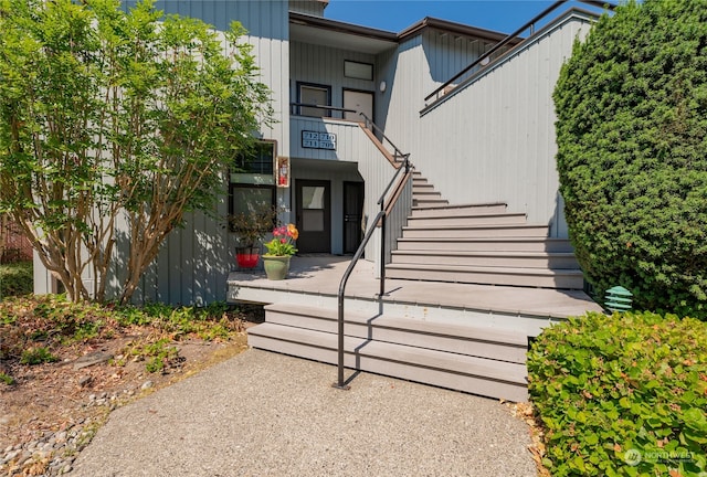 view of entrance to property