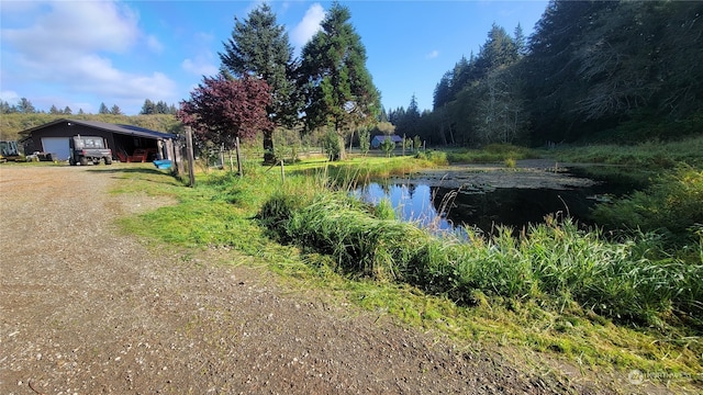 property view of water