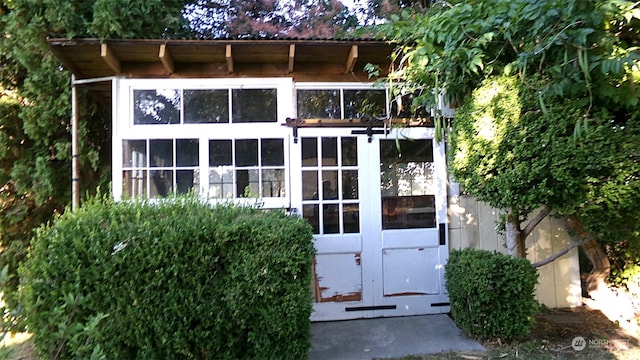 view of property entrance