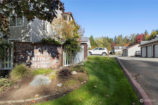 view of home's exterior featuring a yard