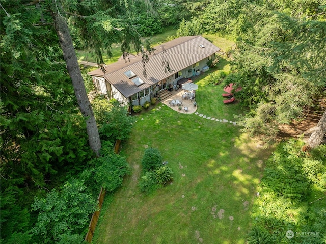 54611 278th Ave E, Ashford, WA 98304 - drone / aerial view