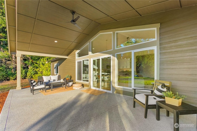 1690 Lilypad Pl E, Port Orchard, WA 98366 - view of patio featuring outdoor lounge area