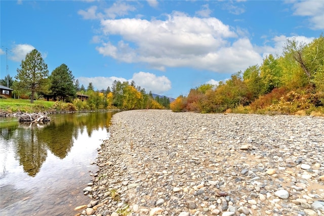 property view of water