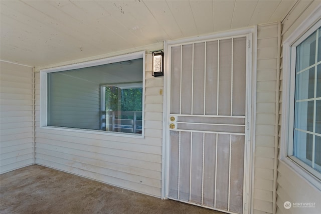 view of property entrance