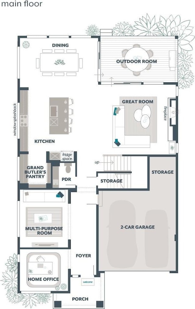 11919 SE 242nd St, Kent, WA 98030 - home floor plan