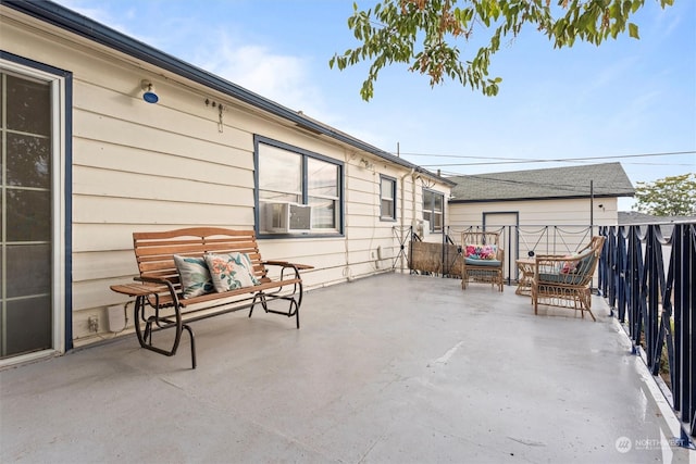 351 Mocliff Rd, Ephrata, WA 98823 - view of patio with fence and cooling unit