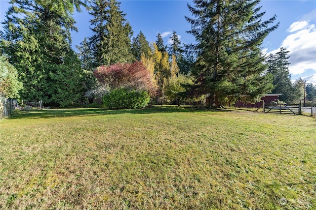 781 Irondale Rd, Port Hadlock, WA 98339 - view of yard with fence