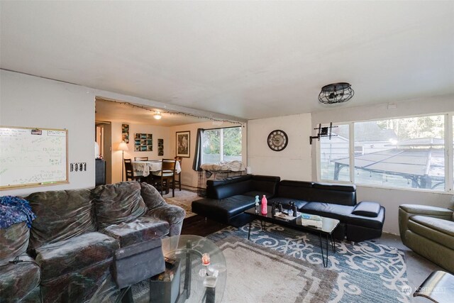 10012 Brush Arbor Ln NW, Seabeck, WA 98380 - living area featuring plenty of natural light